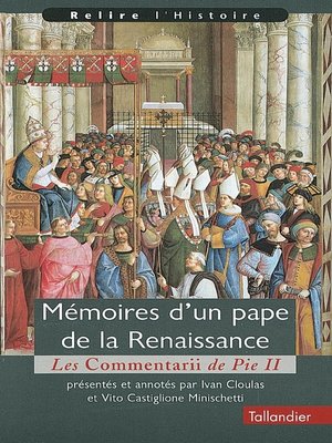 cover image of Mémoires d'un pape de la Renaissance.